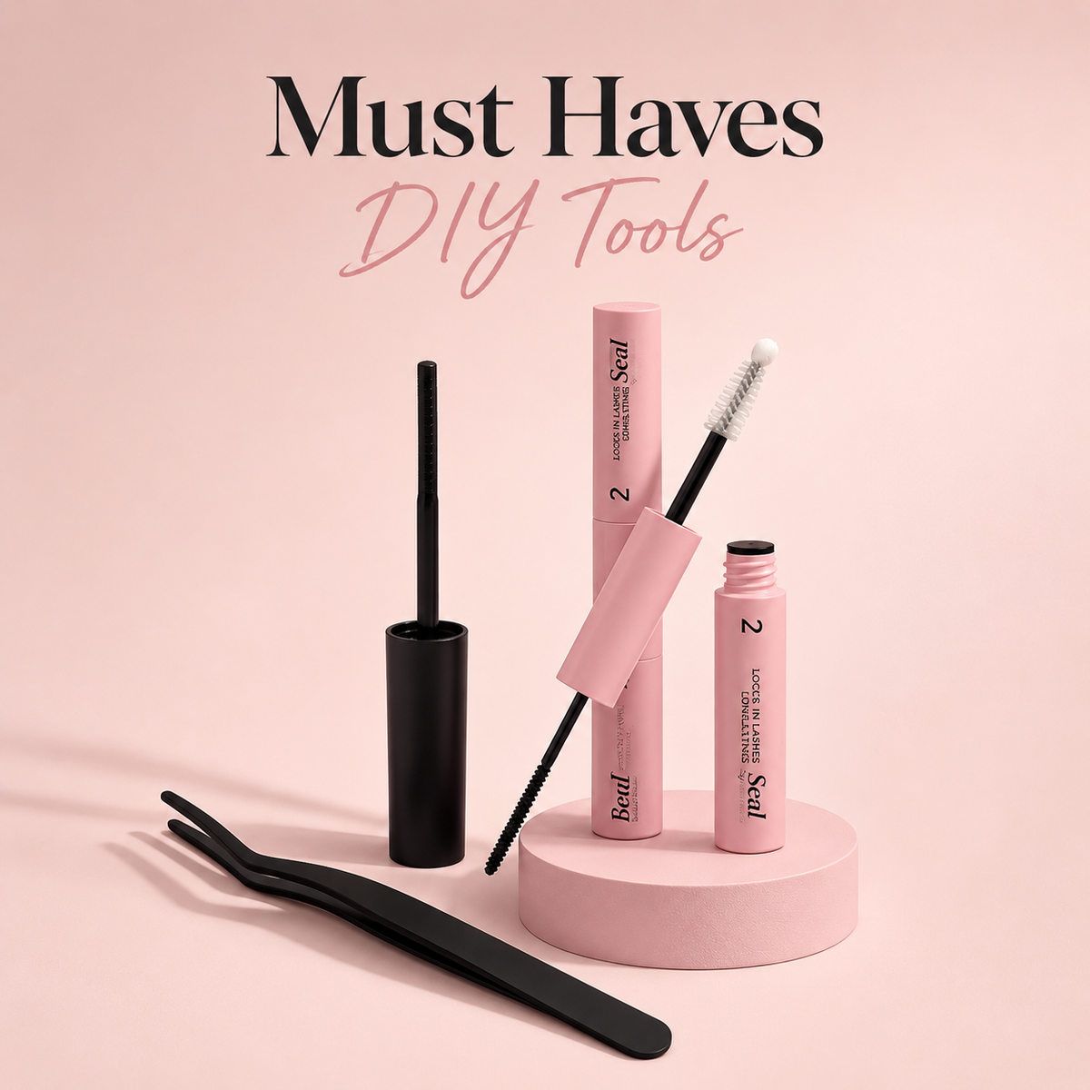 DIY Lashes Tools, DIY Wimpern Set, DIY Lashes Pinzette, Bond & Seal, DIY Wimpern Kleber, Wimpern Remover, DIY Wimpern entfernen, DIY Lash Zubehör, Wimpern selber machen, DIY Wimpern Schweiz