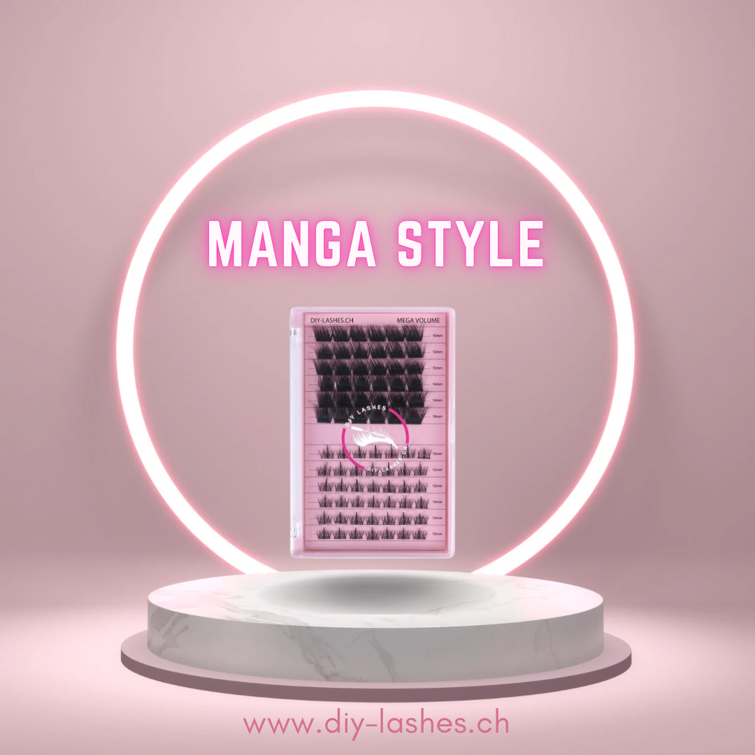 Diy Lashes Small Box Manga Style