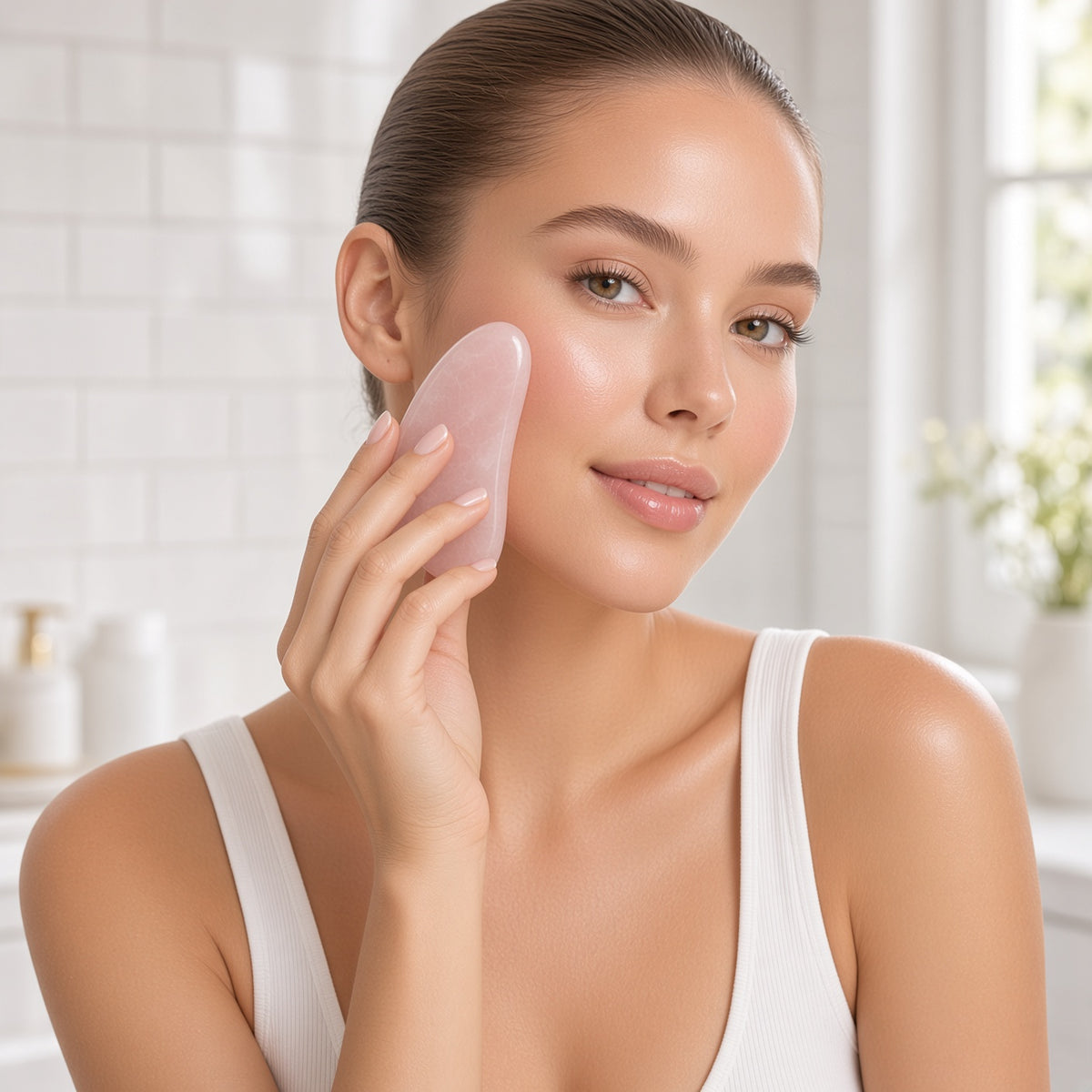 ROSÉ QUARTZ GUA SHA