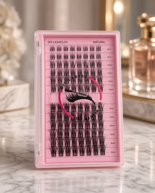 Diy Lashes -Small Boxes "Natural" 8 mm - 16 mm