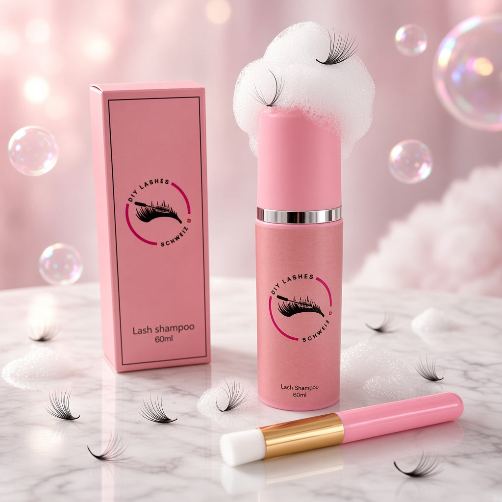 Lash Shampoo, Wimpern Shampoo, Lash Extensions reinigen, Wimpernverlängerung Reinigung, Cluster Lashes reinigen, DIY Lashes Pflege, Wimpern Extensions Pflege, Lash Cleaning Shampoo, Wimpernreinigung, Lash Pflege, DIY Lashes Schweiz