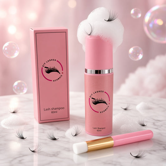 Lash Shampoo, Wimpern Shampoo, Lash Extensions reinigen, Wimpernverlängerung Reinigung, Cluster Lashes reinigen, DIY Lashes Pflege, Wimpern Extensions Pflege, Lash Cleaning Shampoo, Wimpernreinigung, Lash Pflege, DIY Lashes Schweiz